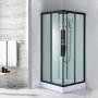 Duschkabin Nolan - Svart