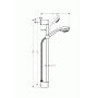 Hansgrohe Crometta 85 Vario brusesæt