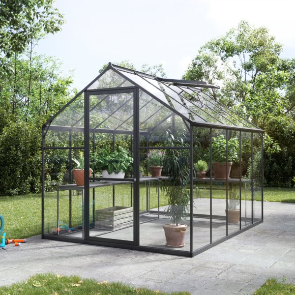 Kasvihuone Titan - 5,8 m² + Kasvihuoneen pöytä