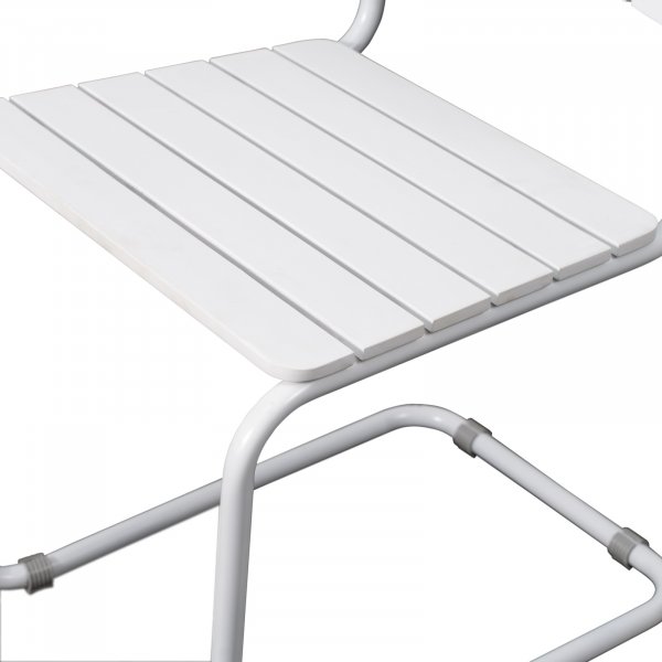 Holmsund stapelbar stol utan armstöd - Vit Holmsund stapelbar stol utan armstöd - Vit